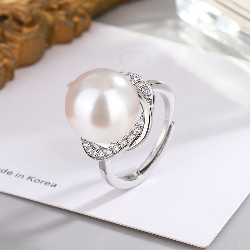 Women's Trendy Luxury Gold White Champagne Demon Purple Rings