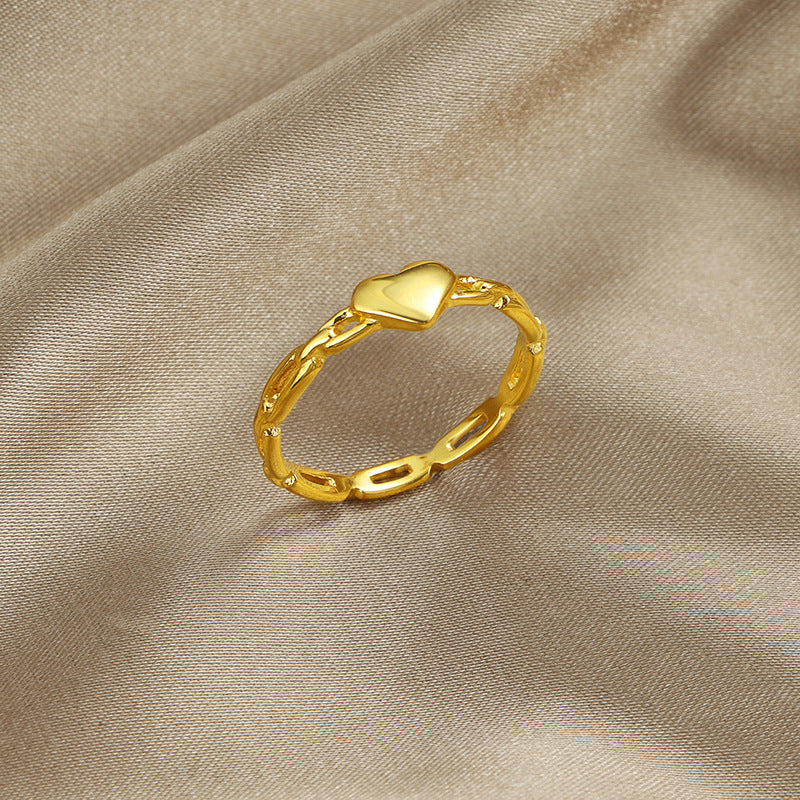 Design Light Luxury Cold High Sense Rings