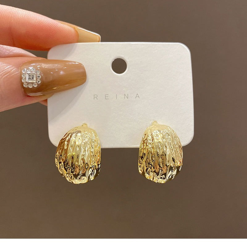Women's Luxury High-grade Sier Needle Simple Elegance Earrings