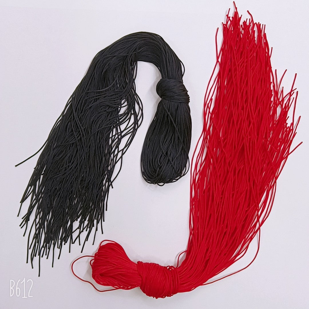 Buckle Rub Hands Feet Rope Red Material Necklaces