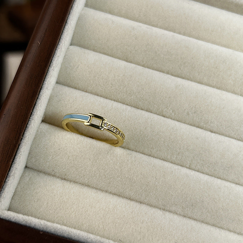 Pearl Female Niche High-grade Light Luxury Rings