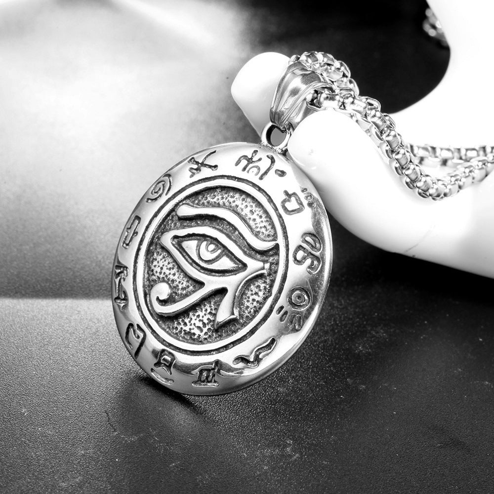 Titanium Steel Long Sweater Stainless Hip Hop Necklaces
