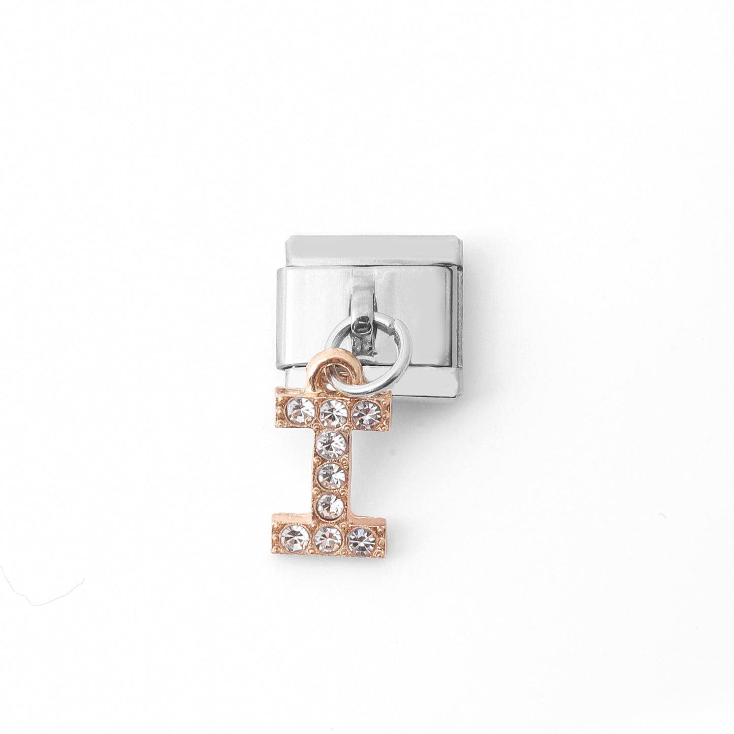 Unique Comfortable Stainless Steel Letter Module Bracelets
