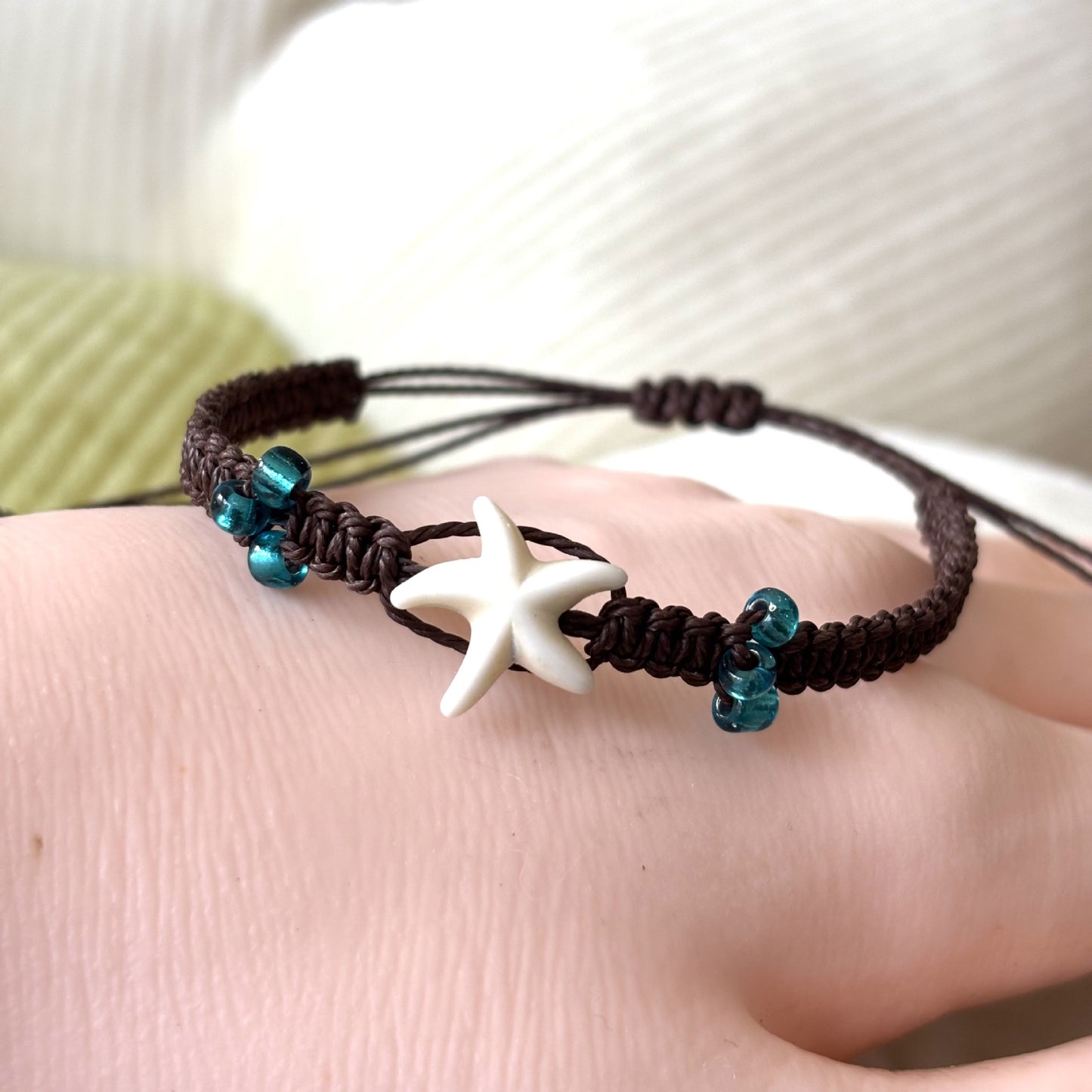 Ocean Style Starfish Turtle Couple Models Adjustable Carrying Strap Girlfriend Bracelets