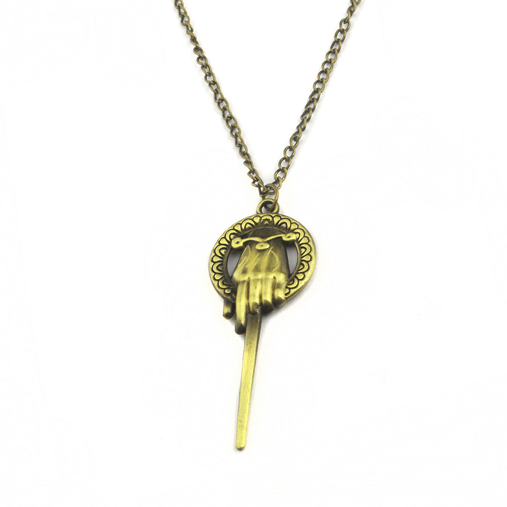 Films Television Nine Family Dragon With Three Heads Necklaces