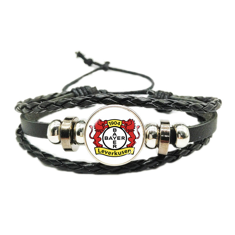 Champions League Football Club Logo Time Bracelets