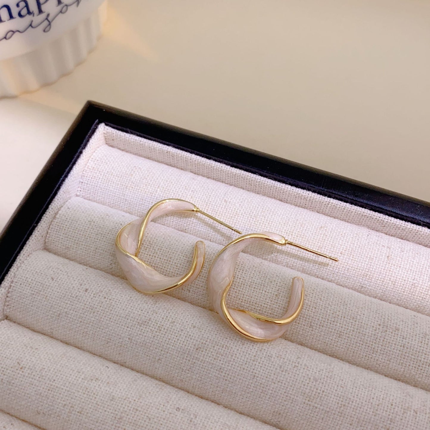 Trendy Female Light Luxury Minority French Earrings