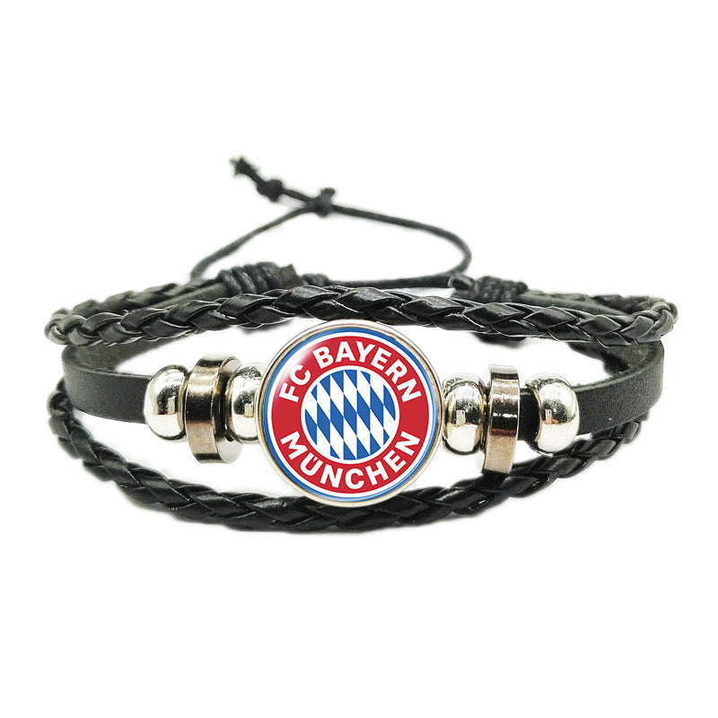 Champions League Football Club Logo Time Bracelets