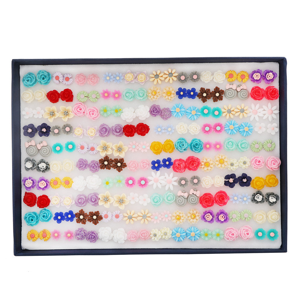 Korean Style Plastic Pair Boxed Collection Dripping Rings