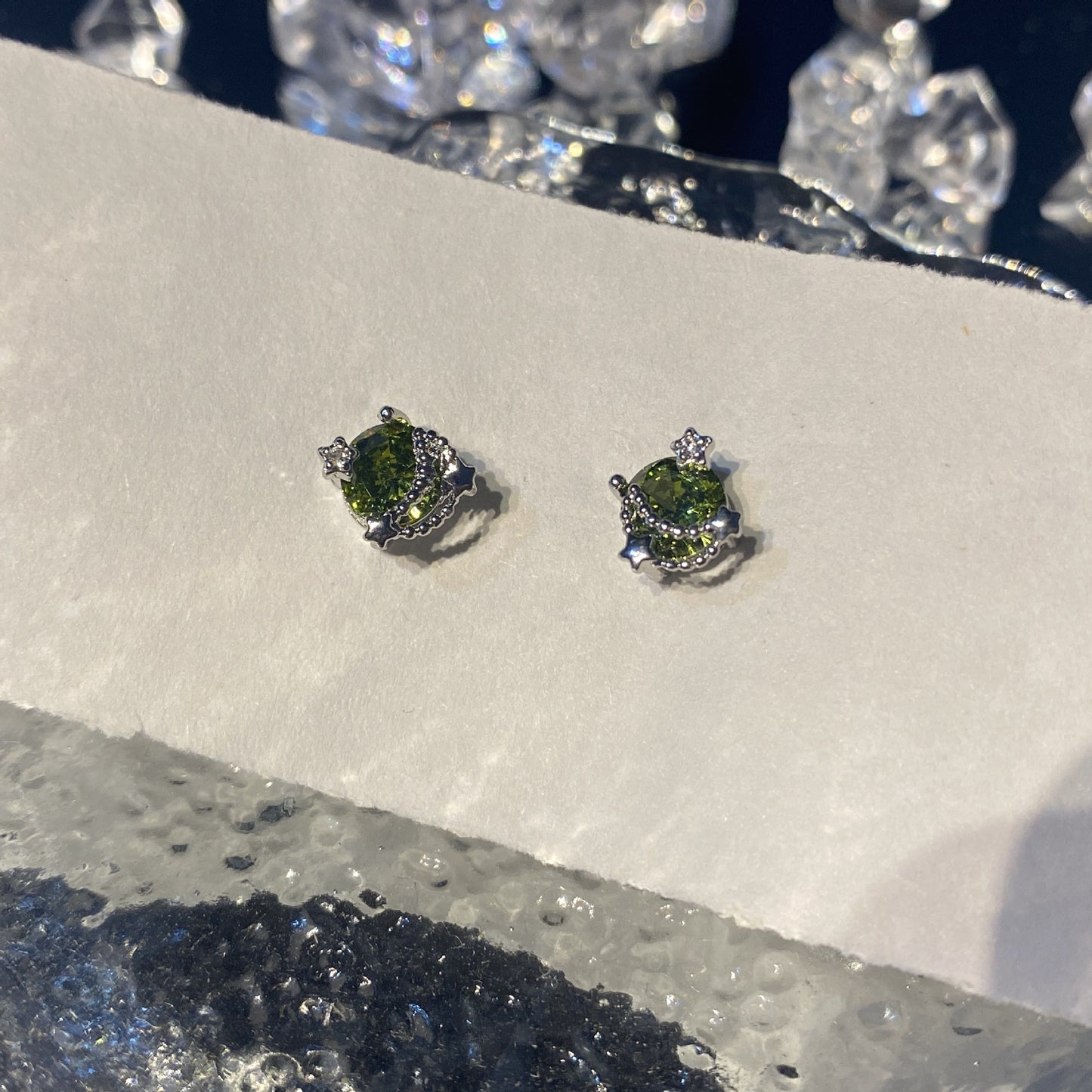 Moon Memory Bright Starry Sky Series Earrings