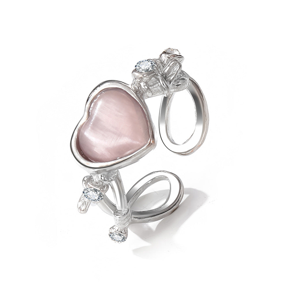 Advanced Niche Design Indifference Trend Cool Female Rings