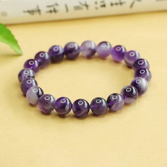 Purple Fire Natural Amethyst Crystal Fresh Bracelets