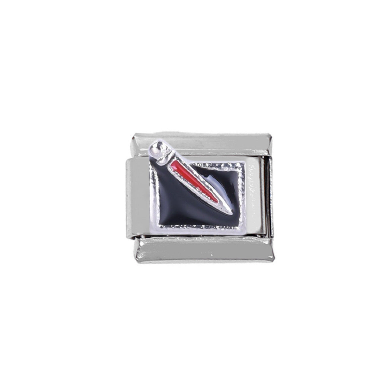 Stainless Steel Charm Telescope Brush Module Bracelets