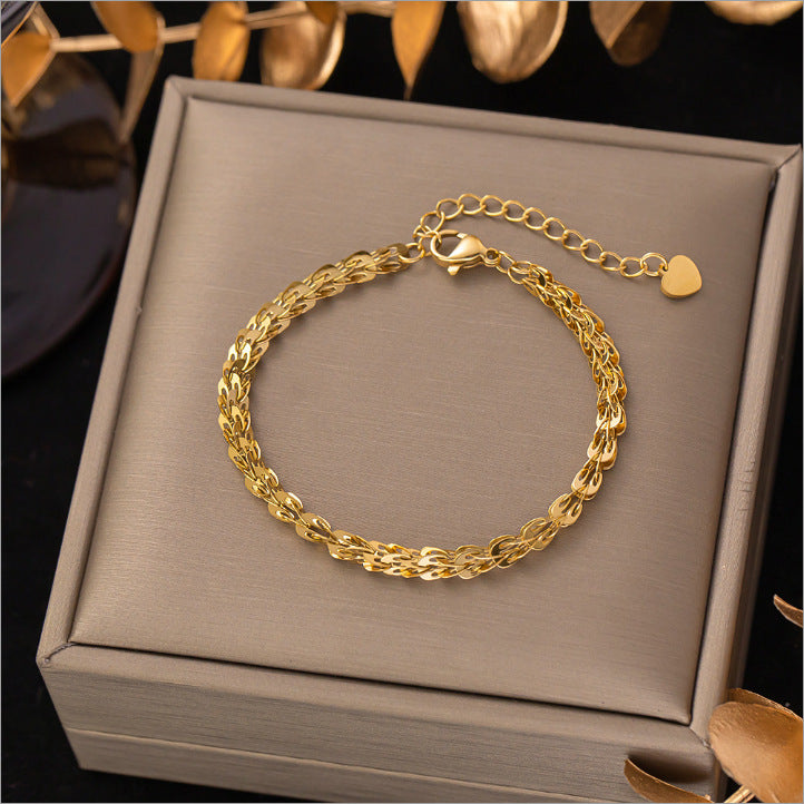 No Fading Female Versatile Style Simple Bracelets