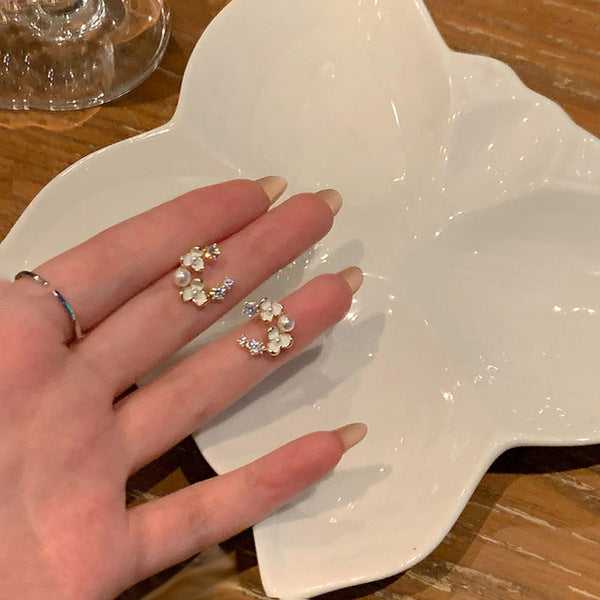 Women's Pin Korean Flower Butterfly High-grade Imitation Rings