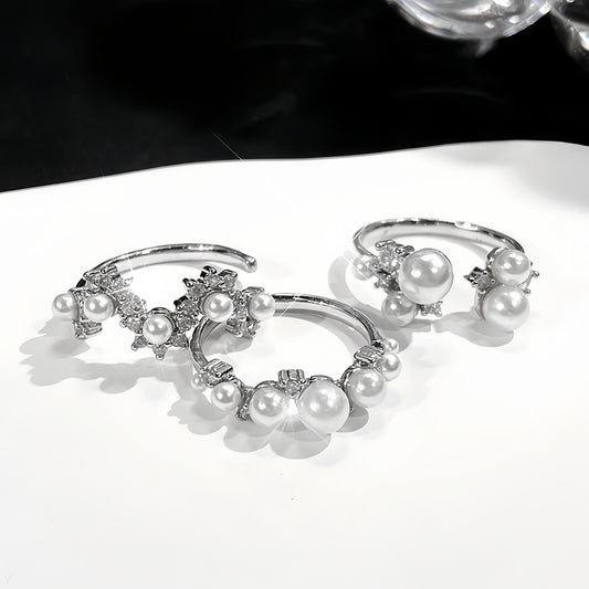 Sweet Open Twin Gentle Fairy Lady Rings