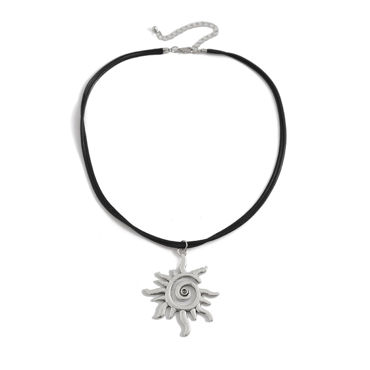 Big Sea Conch Mermaid Pull-out Sunflower Necklaces