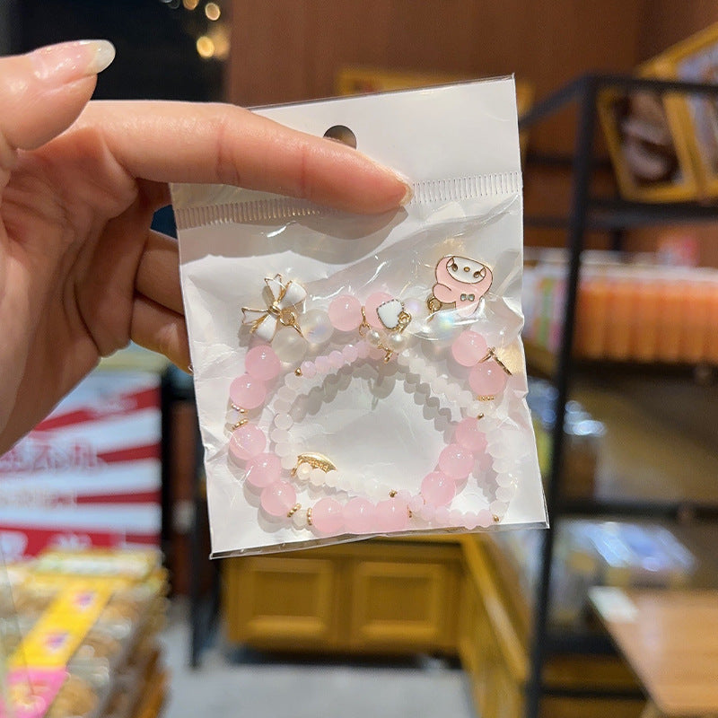 Children's Beads Crystal Female Cute Girlfriends Fashion Bracelets