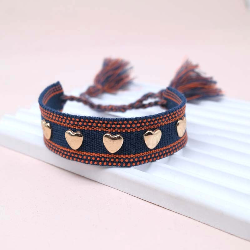 Letter Popular Hand-woven Wrist Strap Embroidered Bracelets