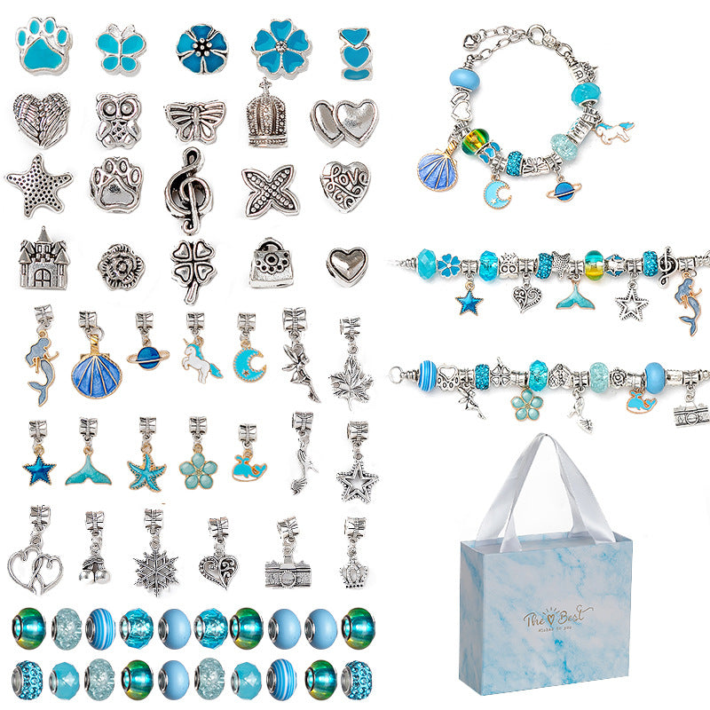 Children's Crystal Beads Alloy String Material Package Ornament Accessories Bracelets