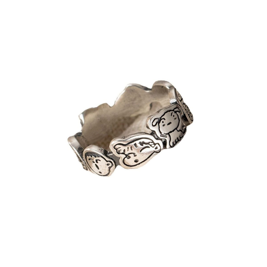 Sweet Design Simple Adjustable Girlfriends Cute Rings