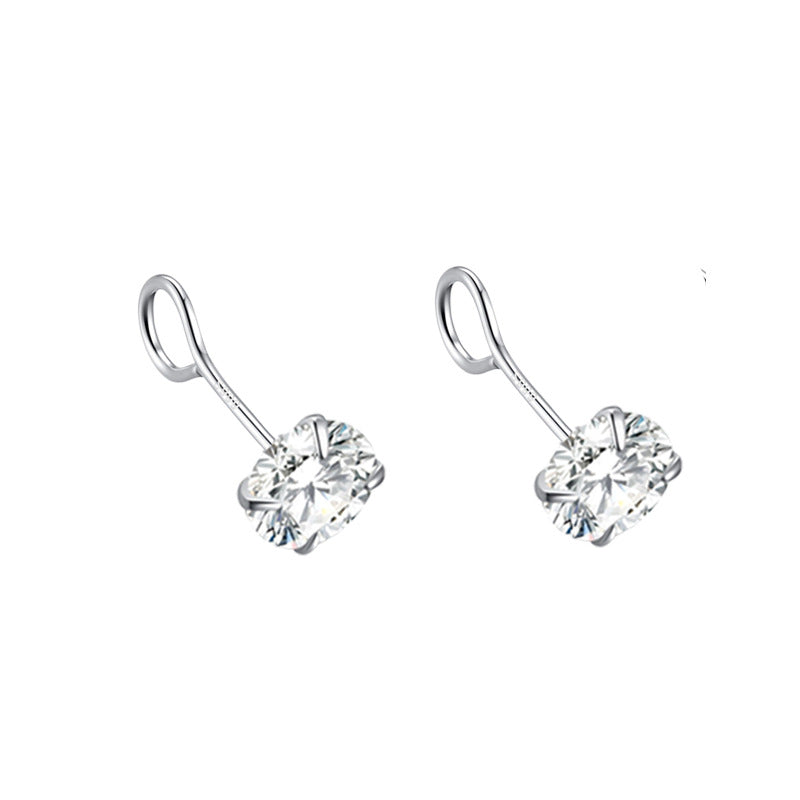 Mini Zircon Light Luxury Rhinestone Ear Rings