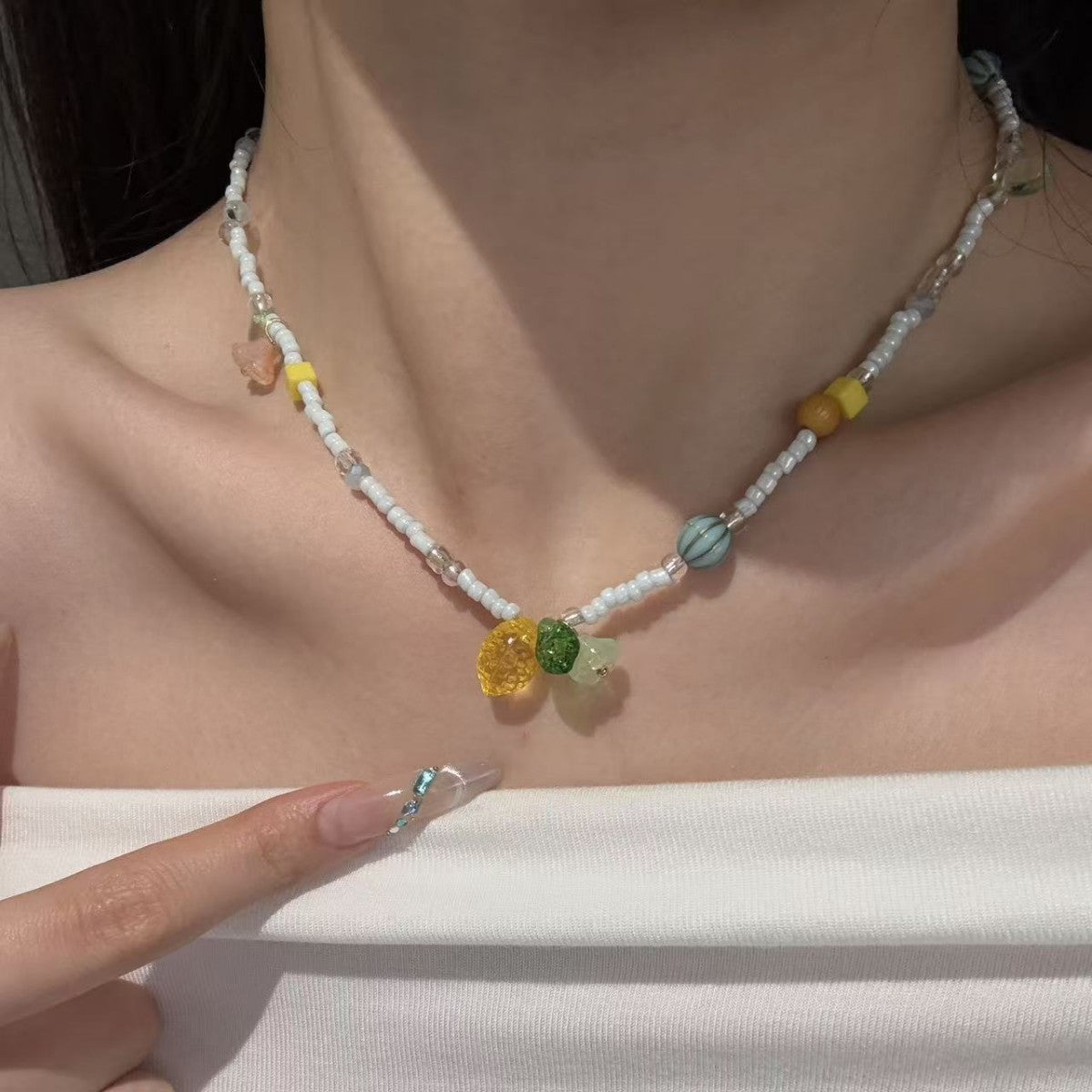 Shell Sassy Collarbone Affordable Luxury Fashion Temperament Pendants