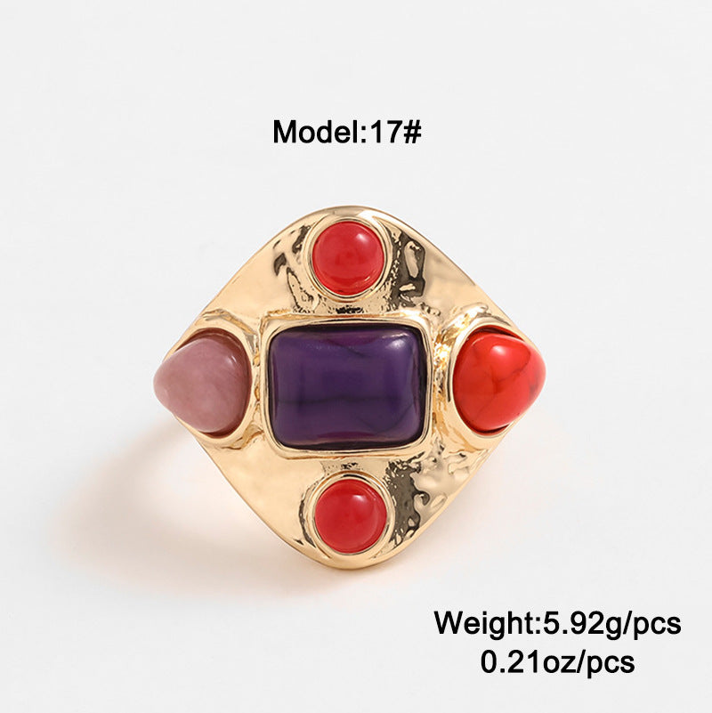 Antique Fashion Design Popular Imitation Jewelry Rings