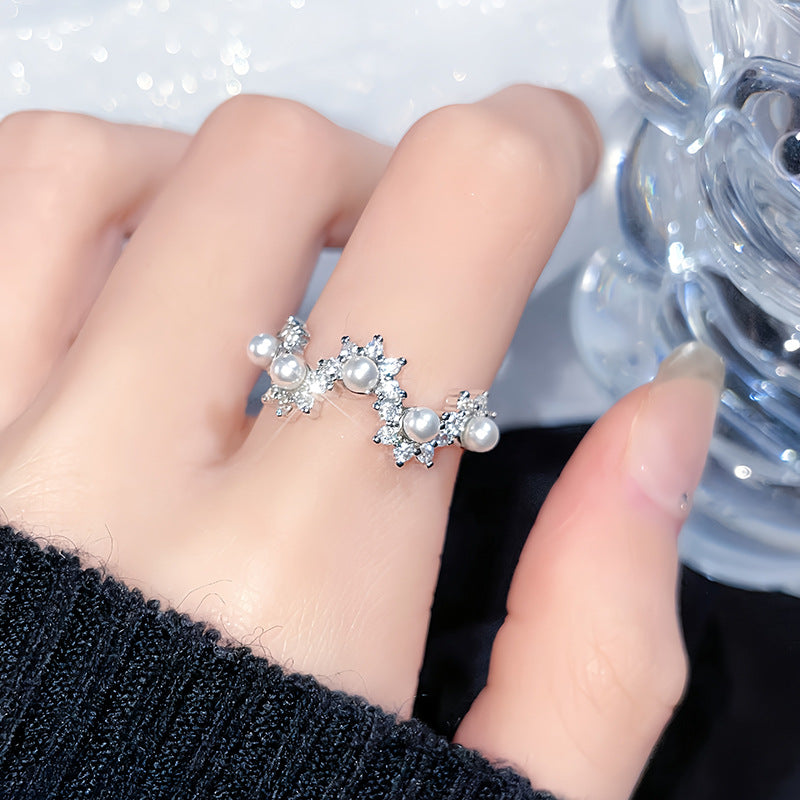 Sweet Open Twin Gentle Fairy Lady Rings