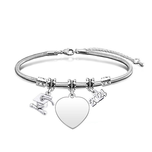 Steel Snake Bone Blank Material Holiday Bracelets