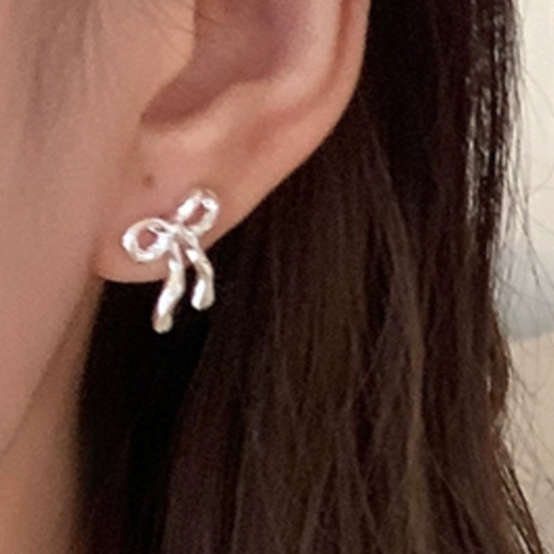 Women's Bow For Niche Design Simple Graceful Rings