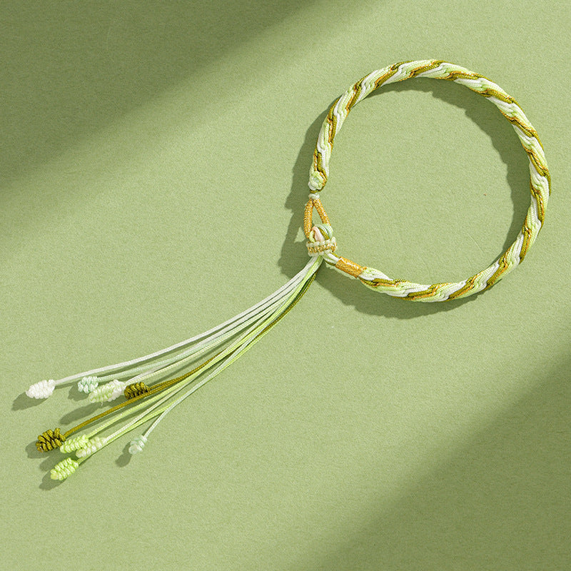 Women's & Men's Finished Ancient Style Couple Fishtail Knot Bracelets