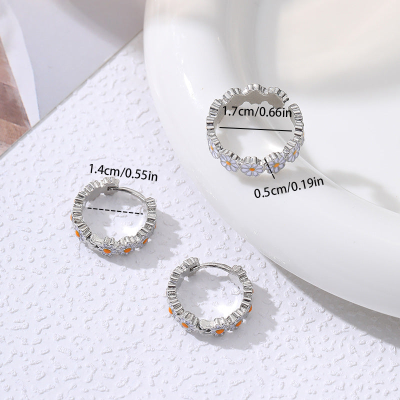 Mori Style Fresh Epoxy Series Fashion Rings
