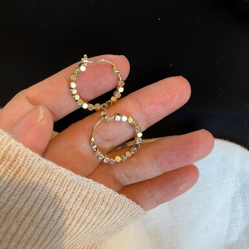 Women's Luxury High-grade Sier Needle Simple Elegance Earrings