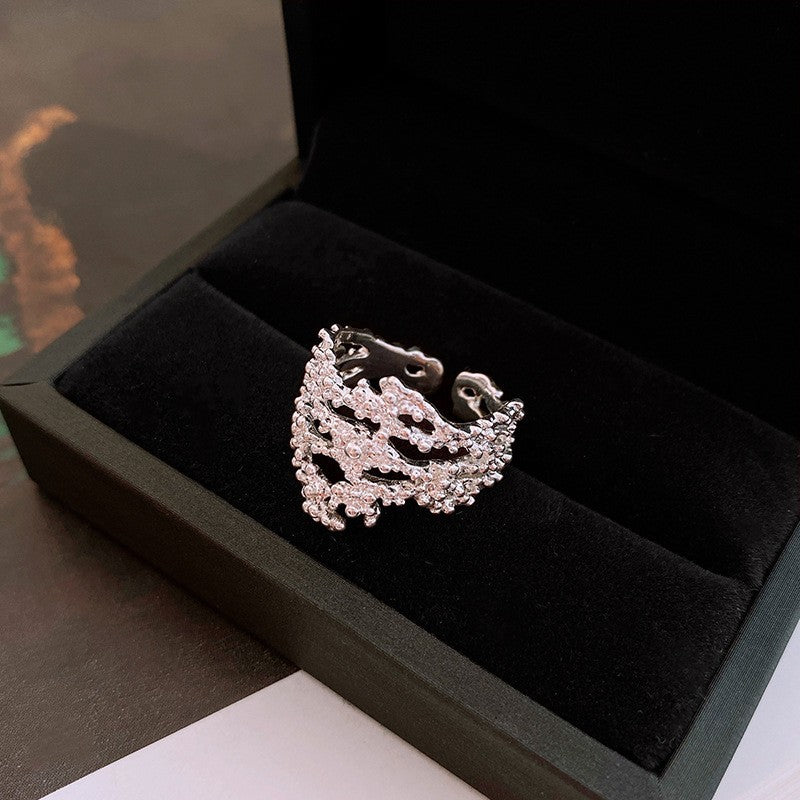 Women's Affordable Luxury Titanium Steel Index Finger Rings