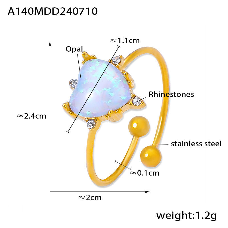 Special Interest Light Luxury Open Adjustable Rings