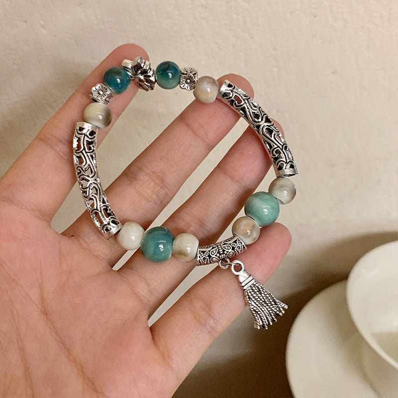 Niche Retro Chinese Beaded Handmade Stall Bracelets