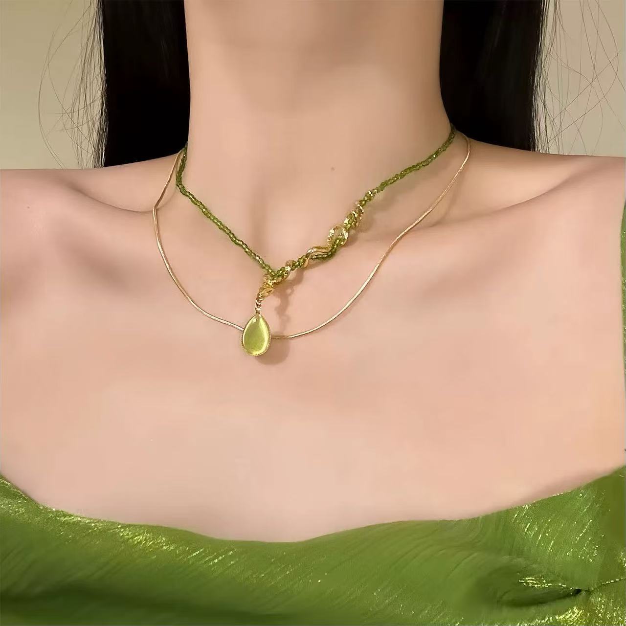 Retro Mori Style Flower Niche Temperament Entry Lux Exquisite Sweet Necklaces