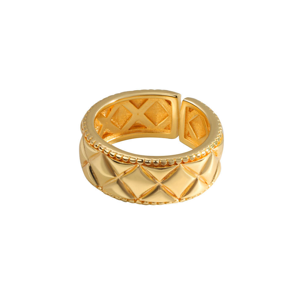 Female Everyday Fashion Gold Classic Style Open Rings