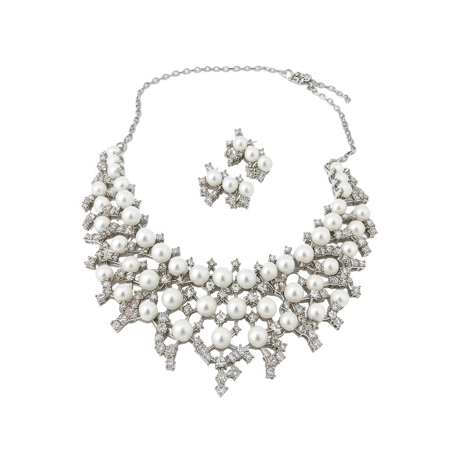 Ear Suit Light Luxury High-grade Dress Dinner Jewelry Set