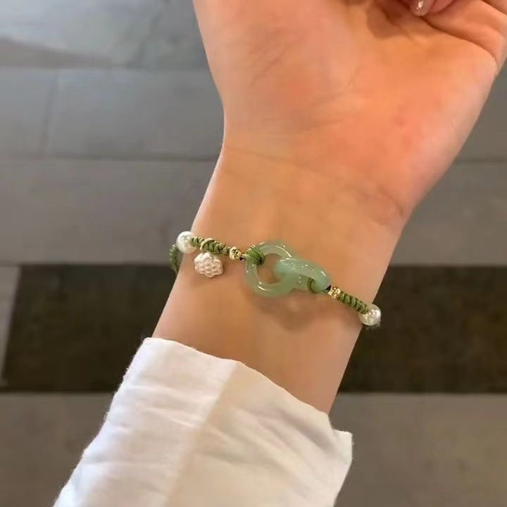 Lucky Beads Female Fashion High Sense Light Bracelets