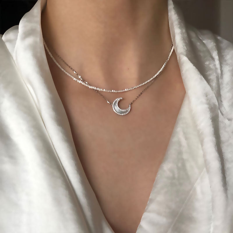 Starry Collar Moon Niche Female Simple Cold Style Clavicle Necklaces