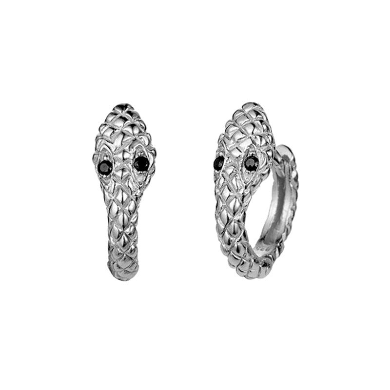 Exaggerated Snake Graceful Personality Pattern Ear Earrings