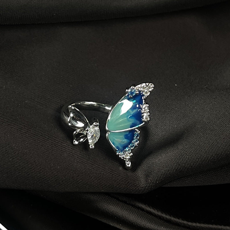 Series Open Personalized Minority Design Cold Wind Drip Rings