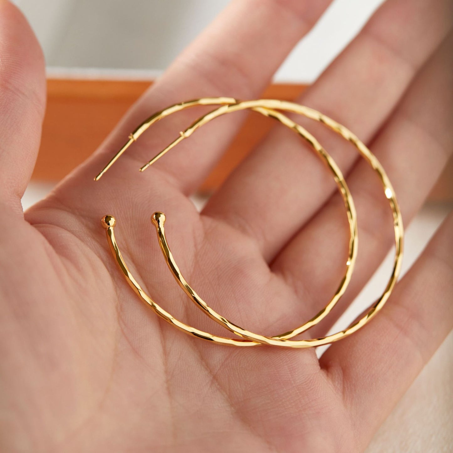 Big Circle Temperamental Minority Ear Mosquito Earrings