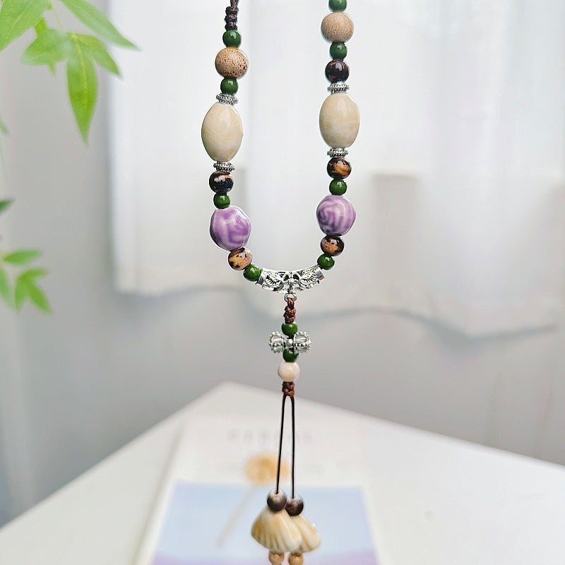 Style Antique Sweater Chain Long Adjustable Necklaces