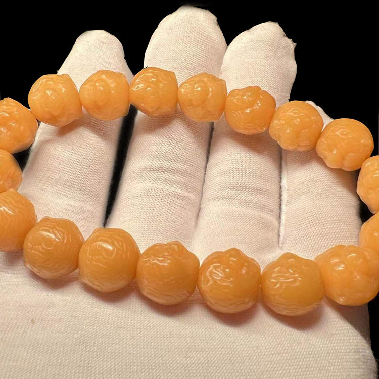 Paw Caramel Gradient Green Candy Landscape Material Bracelets