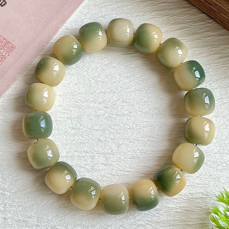 Women's & Men's Bodhi Pliable Temperament Root Crafts Buddha Beads Bracelet