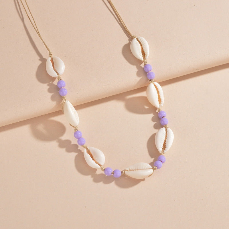 Ornament Hawaiian Beach Shell Ocean Bead Necklaces