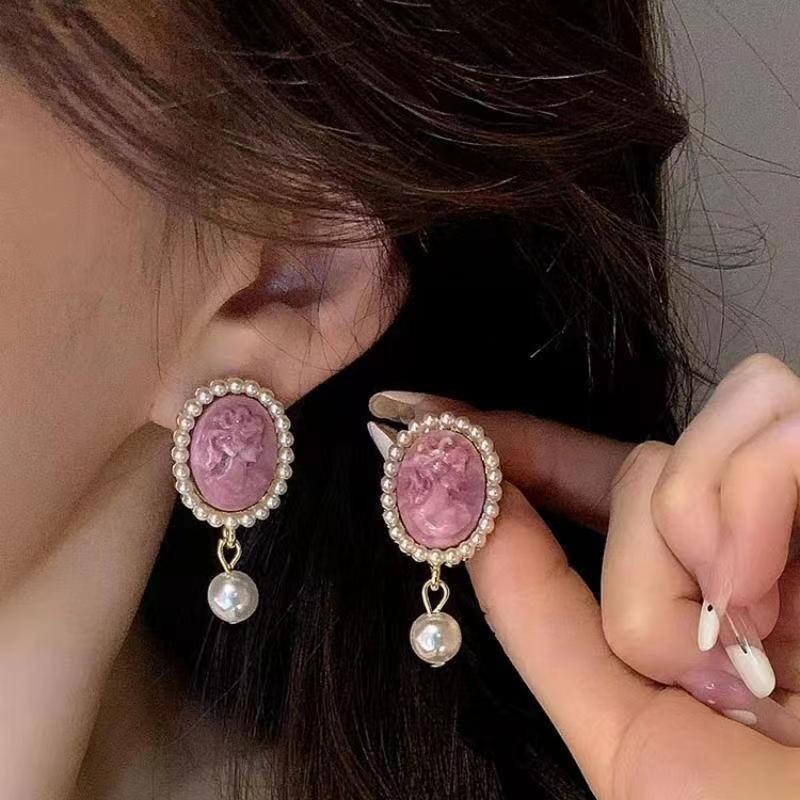 Stall Night Market Fashion Live Ear Earrings